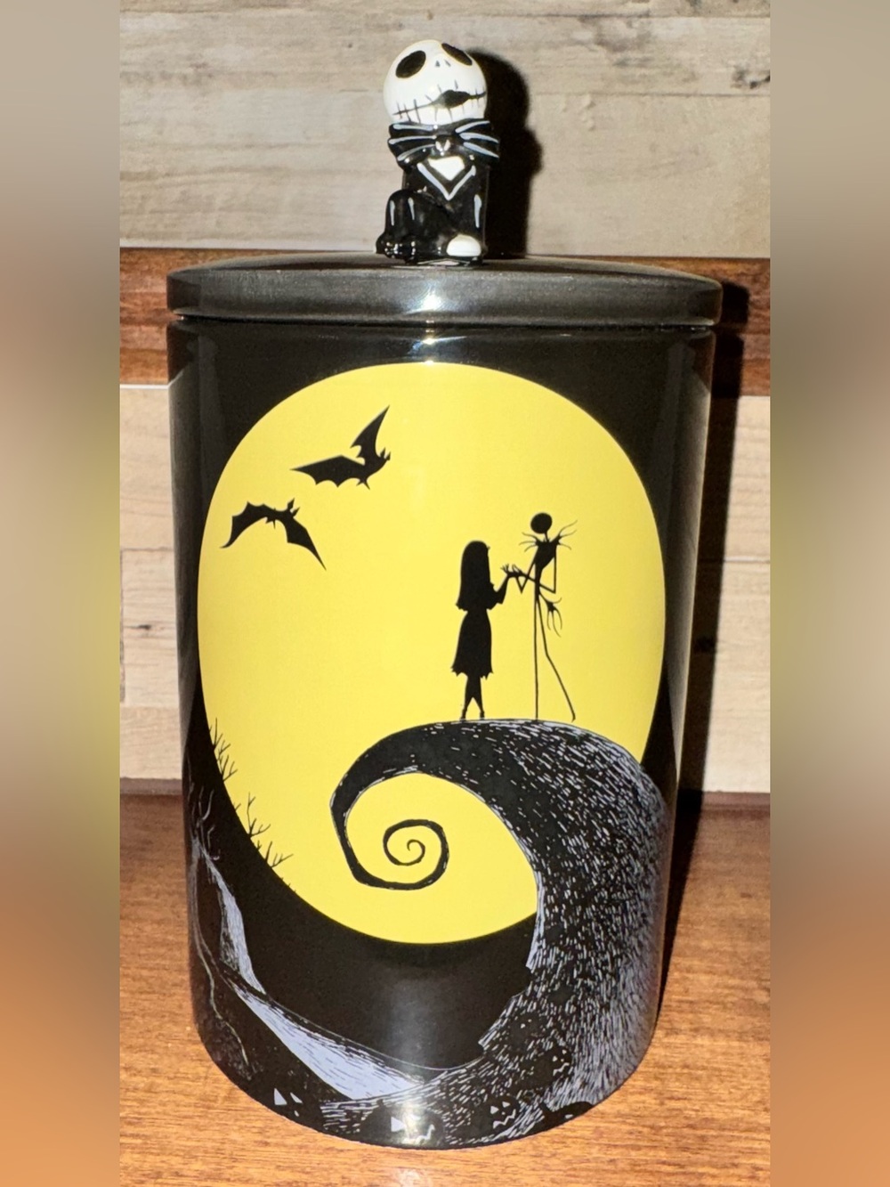 Cute 🥰 Disney Nightmare Before Christmas Jack Skellington Cookie Jar🏺 Canister